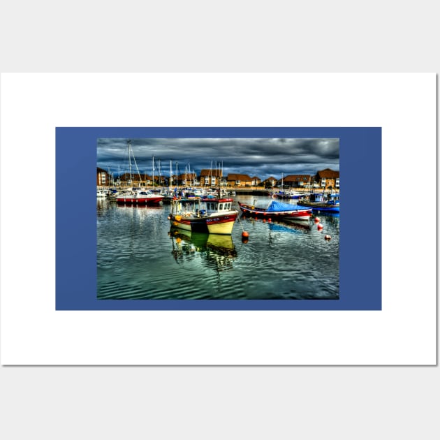 Sunderland Marina Boats #4 Wall Art by axp7884